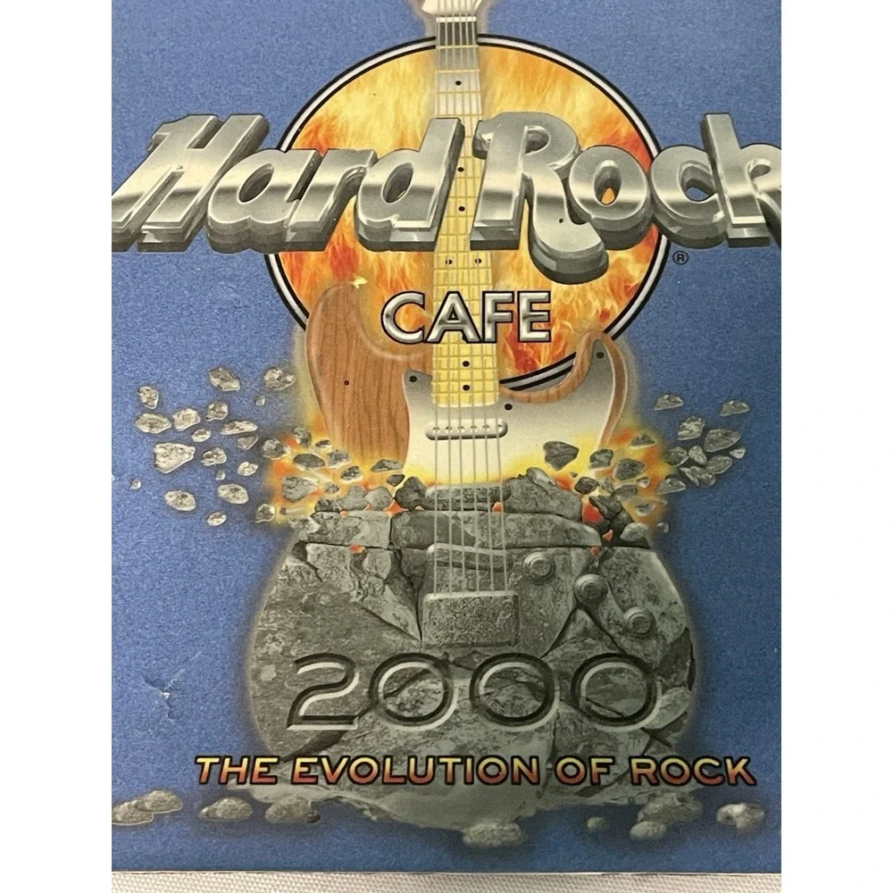 Hard Rock‎ cafe mouse Pad Millennium 2000 Evolution of Rock Design Bin P